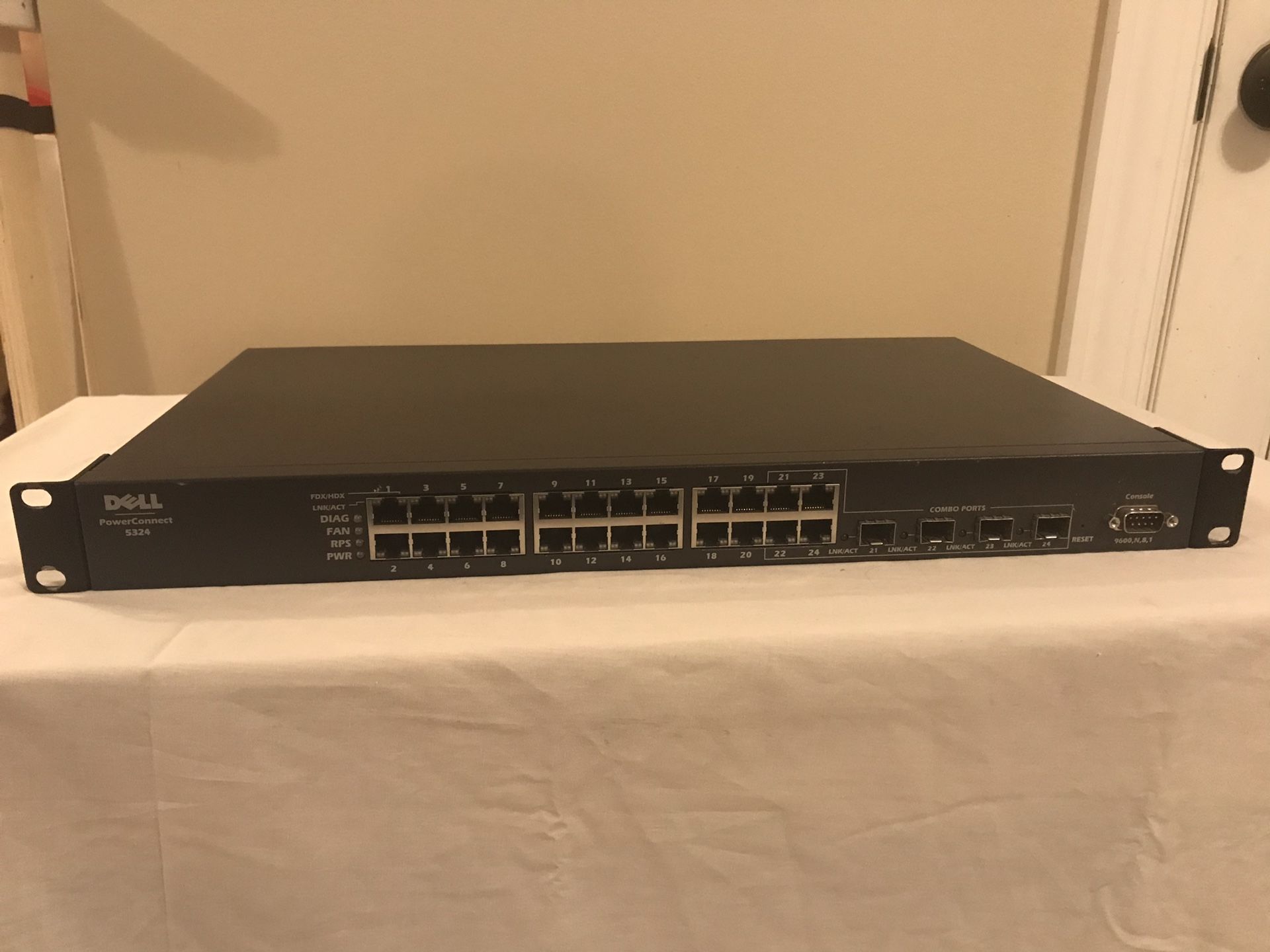 24-port Dell PowerConnect 5324 Gigabit Switch