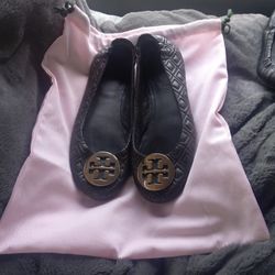 Diamon Pattern Chocolate Leather Tory BURCH