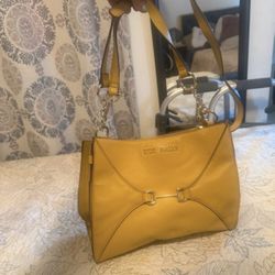 Yellow Steve Madden Purse 
