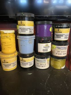 20 Different Color Inks Screen Printing