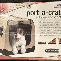Pet Carrier - Almost New - Medium