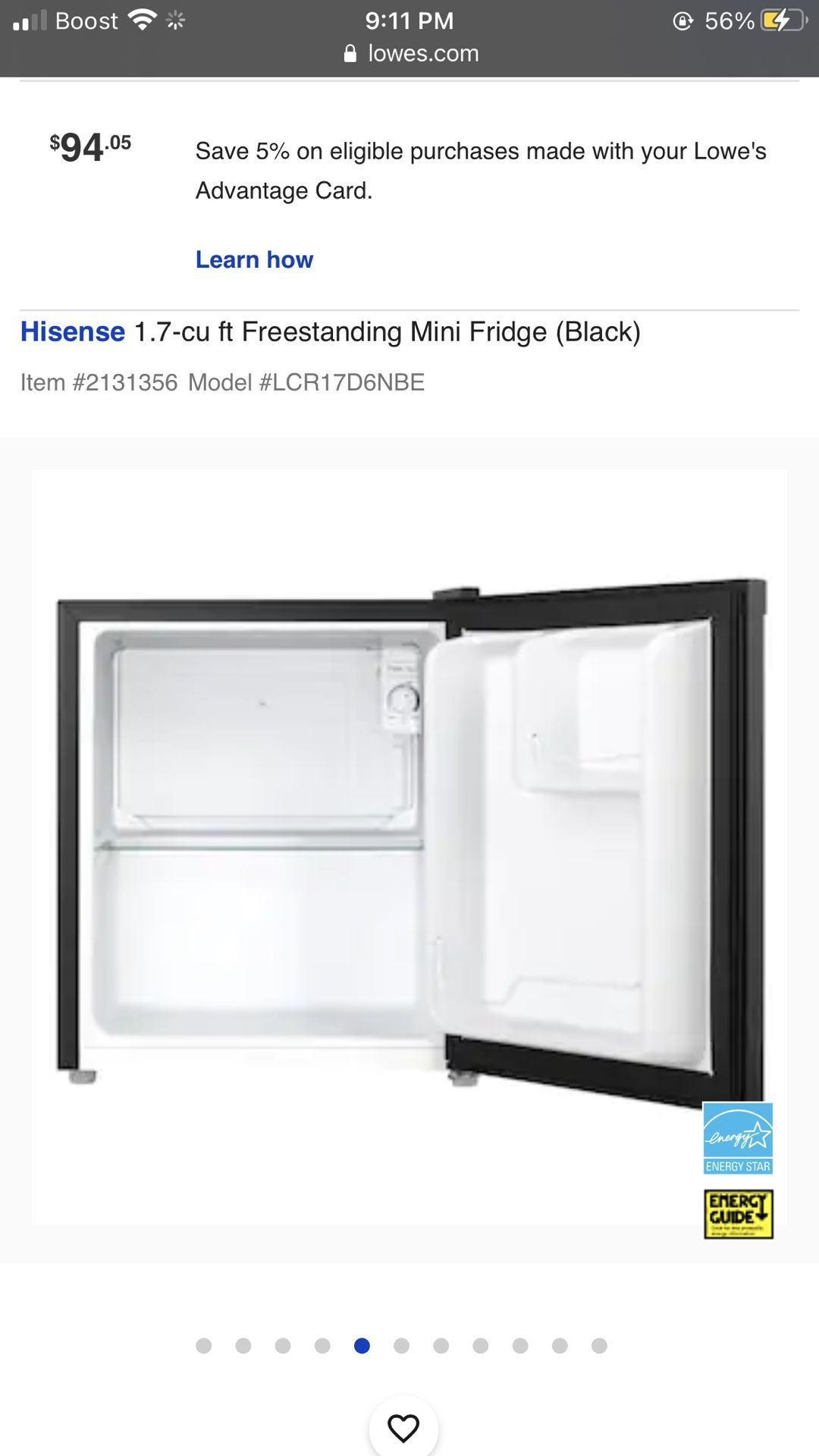 Mini Fridge 