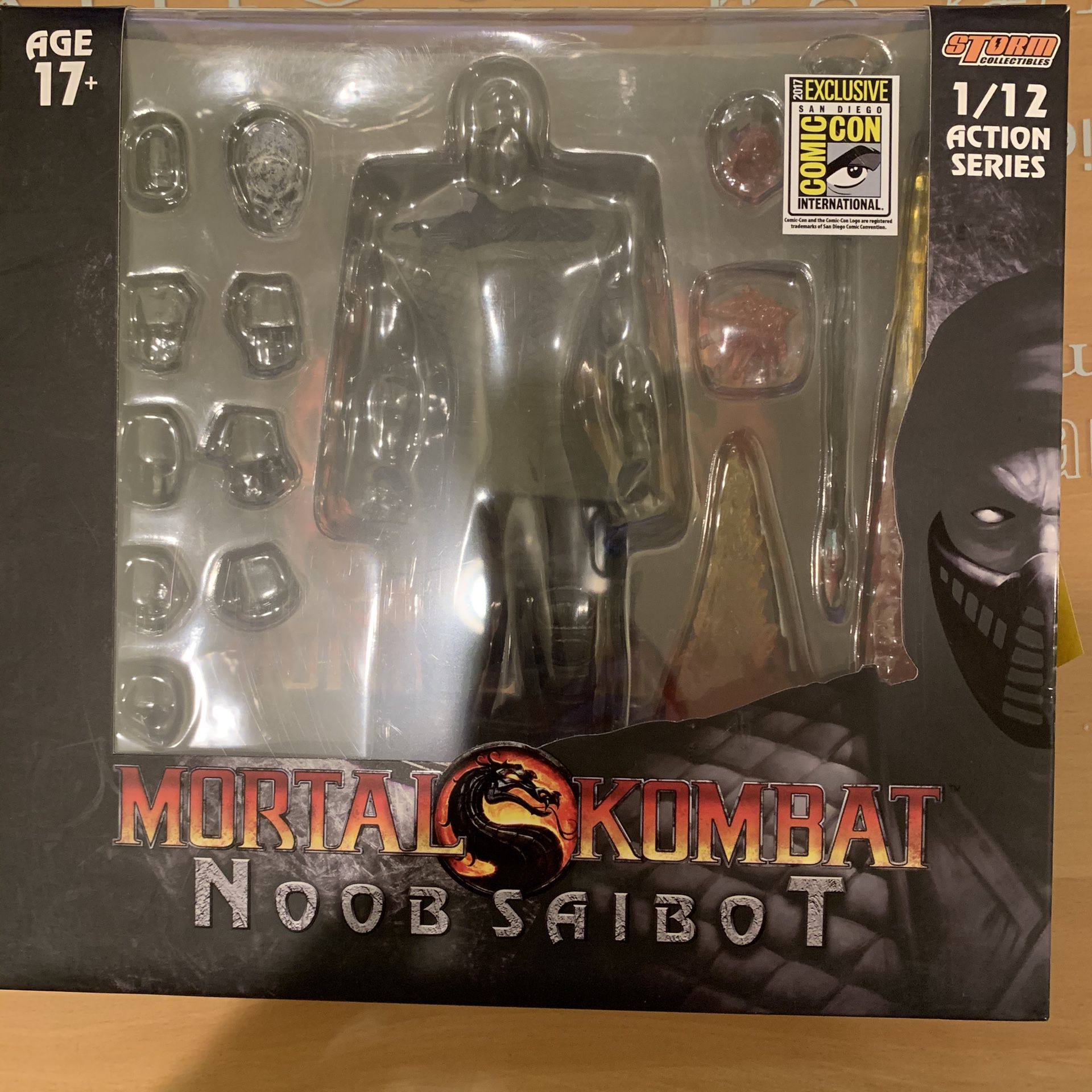 Mortal Kombat: Noob Saibot SDCC 2017 Exclusive 1/12 Scale Action Figure