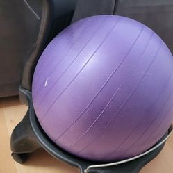 Yoga ball Chair And Table
