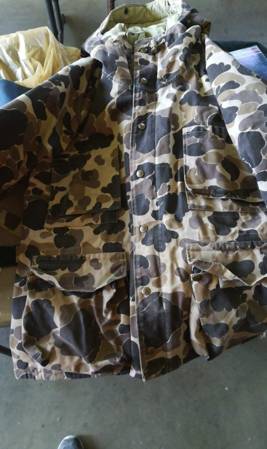 Columbia camo hunting jacket, XL