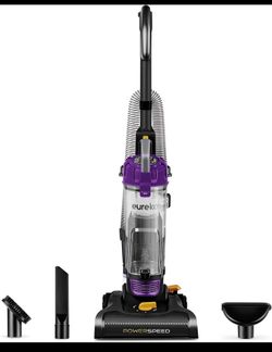 eureka NEU182B PowerSpeed Bagless Upright Vacuum Cleaner, Lite, Purple