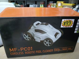 HDPEAK MF-PC01 Cordless Robotic Pool Cleaner