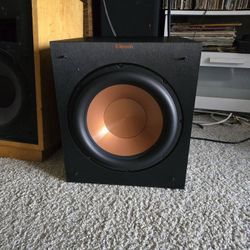 klipsch R-12sw 400 watt subwoofer  