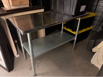 Stainless steel table