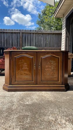Habersham Wood Cabinet Credenza