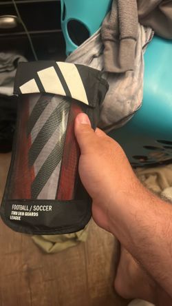 Shin guards and soccer straps
