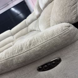 Art van cream, power, modern sectional