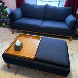 Macys Sofa, Chairs And Ottoman Jollene Set