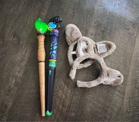 Great wolf lodge MagiQuest wands & wolf ear headbands gift set for kids. Light up interactive game
