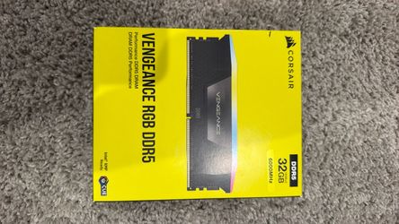 Corsair  Vengance 16x2 GB Ram Black