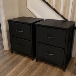 Nightstand cabinets set of 2 (new in the box)