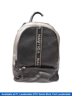 Nautica 13434 Black Backpack / Briefcase / Bag