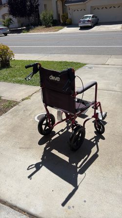 Wheelchair walker, super light excellent condition easy to fold and carry