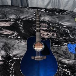 Takamine GD-30CE 12-String Acoustic-Electric Guitar Level 2 Deep Blue 