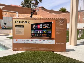 55UA77 55” Lg smart 4k led Uhd tv