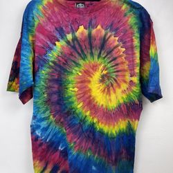 Vintage Tie Dye Shirt / Single Stitch