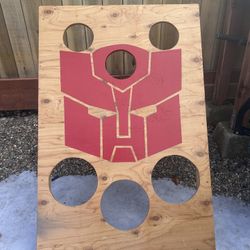 Custom home made Corn Hole 