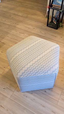 Pentagon Chevron Ottoman