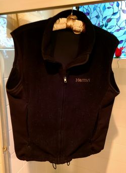 Women's Marmot Windstopper Black Vest, Medium