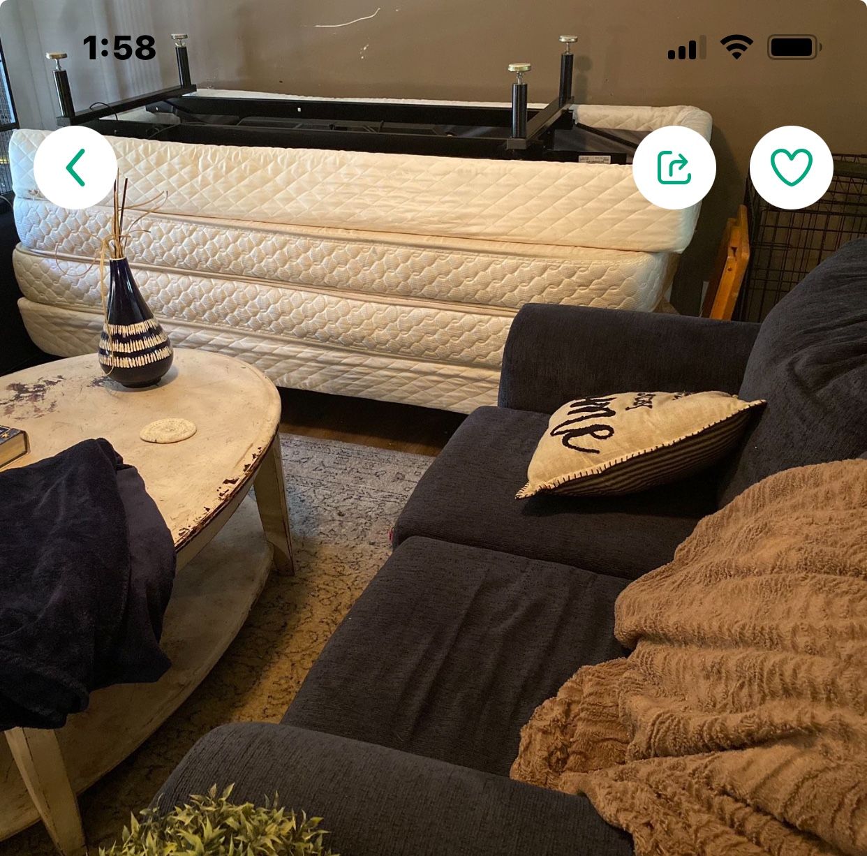 King Sealy Adjustable Bed