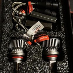 9005/HB3 Light Bulbs, 50,000 LM 900% Ultra-Brighter, 6500K Cool White, 1:1 Mini Size 9005 Fog Light Bulbs, 10-Year Lifespan, Plug-N-Play Direct Fit, I