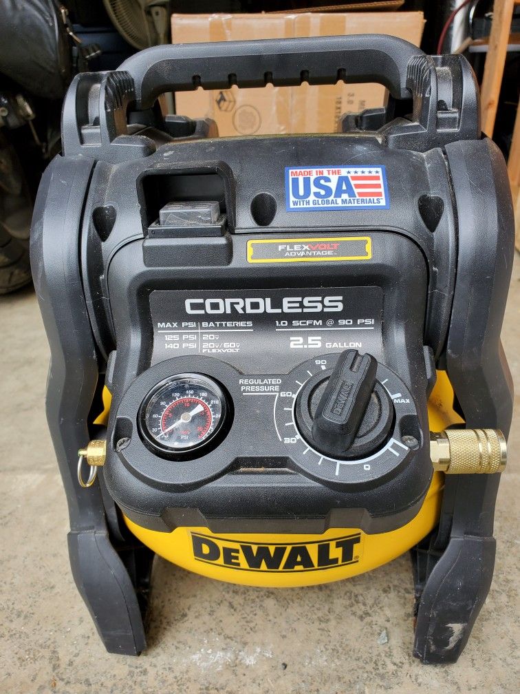 Dewalt Flex Volt Air Compressor 