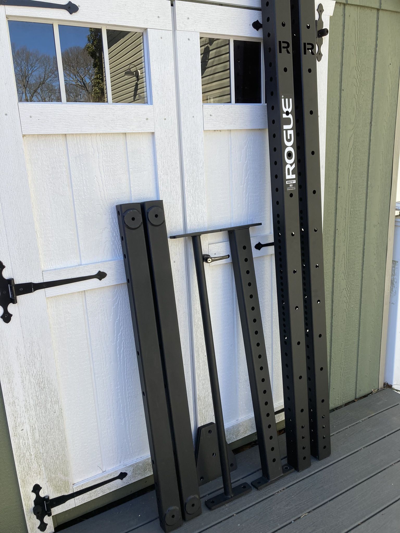 Brand New Rogue Fitness SML 2 90” Monster Lite Squat Stand With