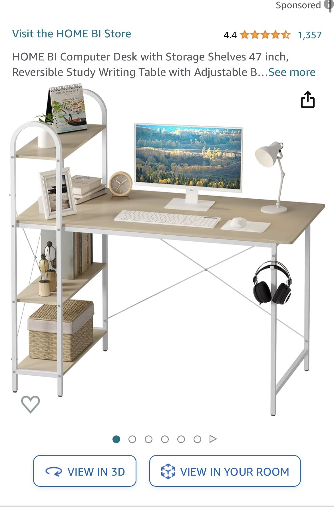 New! Computer Desk 