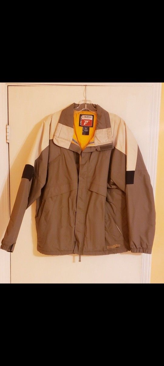 BURTON SNOWBOARD JACKET SKI JACKET SIZE L LIKE NEW 