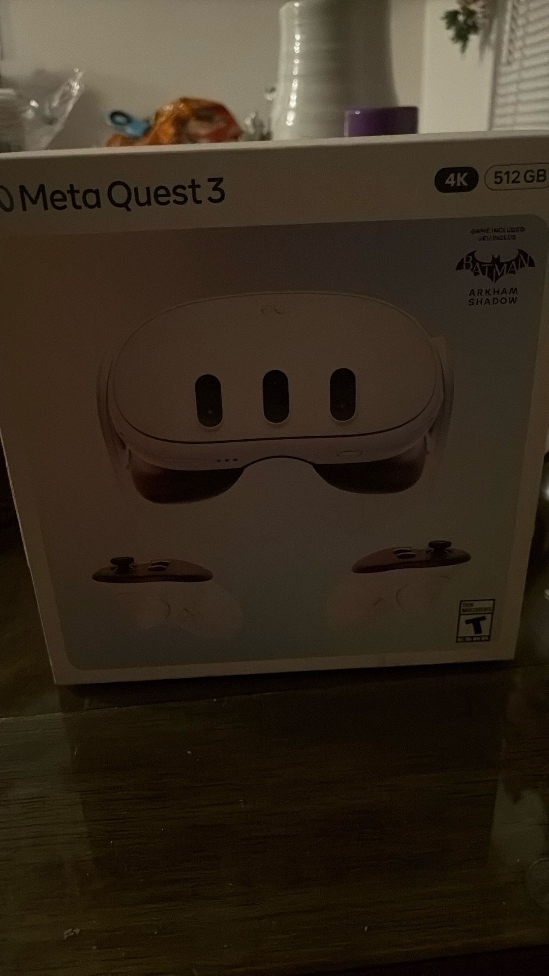 Meta Quest 3 512gb 4k Comes With Box