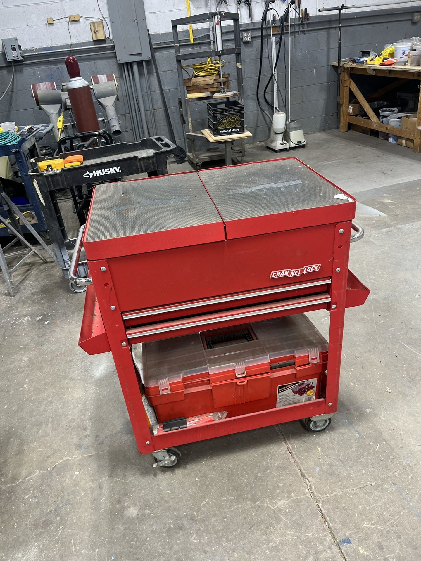 Tool Box And Working Table 