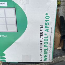 Air Purifier Filter Fits Whirlpool AP510