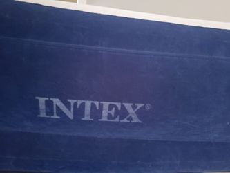 Intex 24" King Dream Lux Pillow Top Dura-Beam Airbed Mattress with Built-In Pump