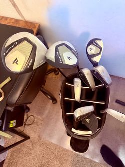 Top Flite Golf Club Set + Callaway Bag – Men’s Right Handed