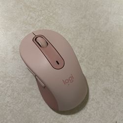 Logitech Signature M650 Wireless Mouse, Pink