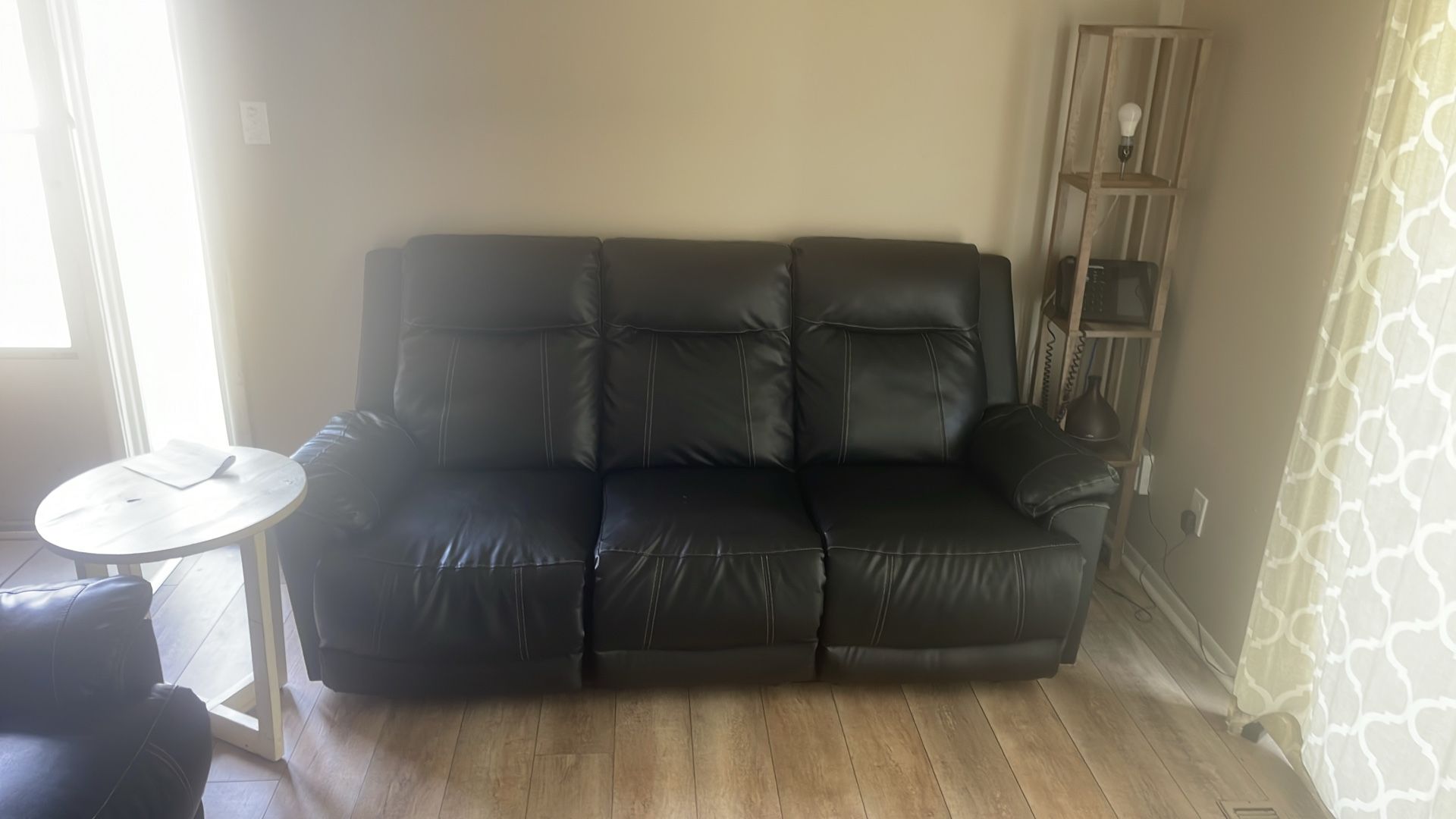 Black living room set