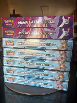 2 Mega Latias Ex Box / 5 Mega Kangaskhan Ex Box