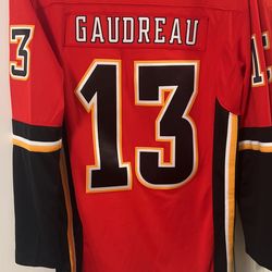 Official NHL Calgary Flames Gaudreau Hockey Jersey for Sale in