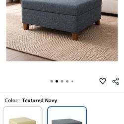 🛋️✨ Storage Ottoman / Bench (New in Box)