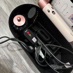 Dyson air wrap gently used