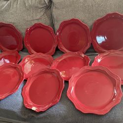 Tengo 11 Plato’s A La Venta De Princess House Usados En Buen Estado Solo 2 Des Postillados Para Recojer En Madera 