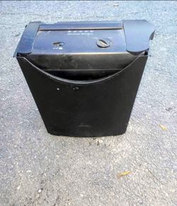 Need Papers Shredded ?  Paper Shredder