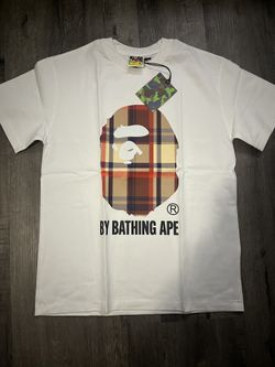 White Burberry Bape