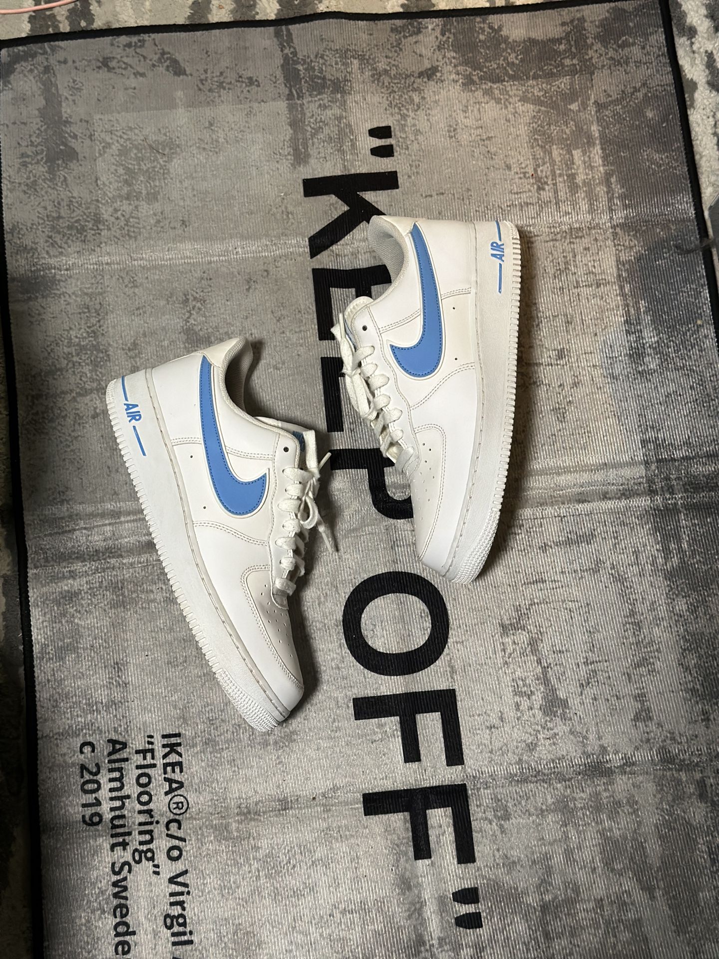 nike air force university blue size 10.5