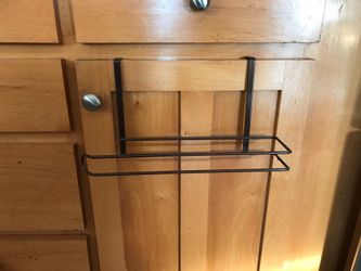 Over the door towel rack